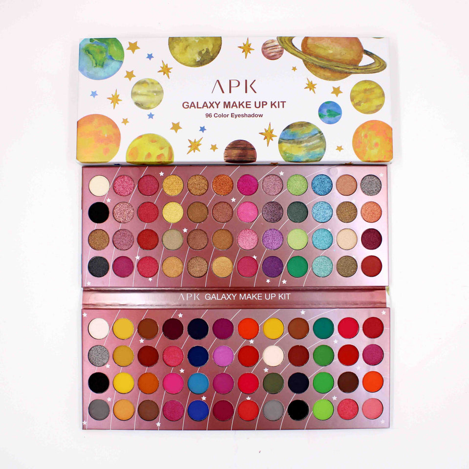 APK Galaxy 96 Color Eyeshadow Palette (48+48)