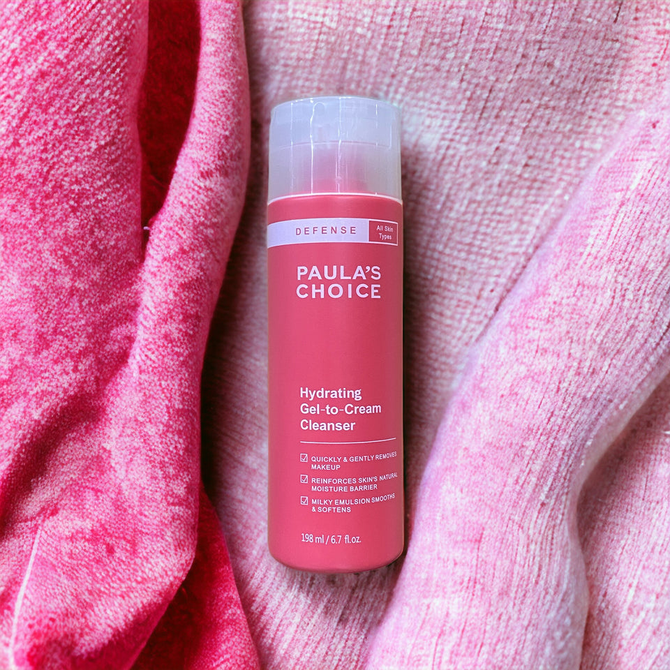 PAULA’S CHOICE HYDRATING GEL-TO-CREAM CLEANSER