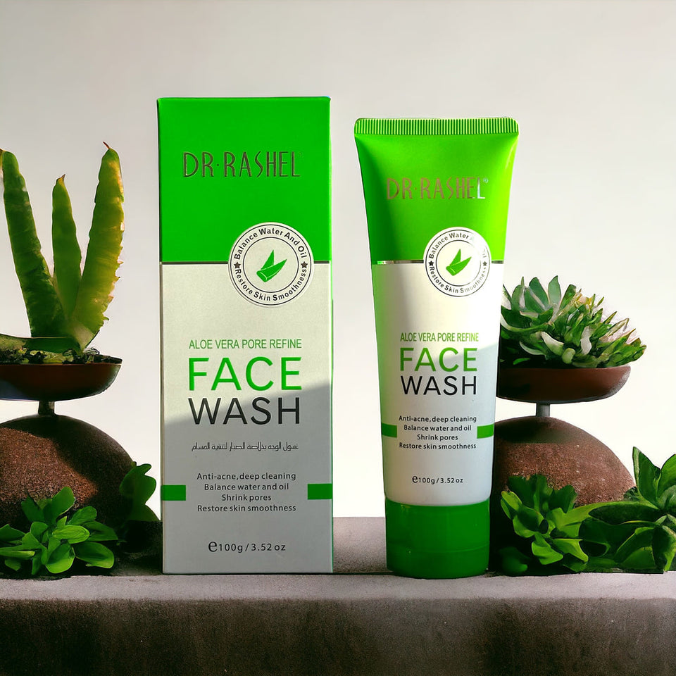 DR RASHEL ALOE VERA PORE REFINE FACE WASH