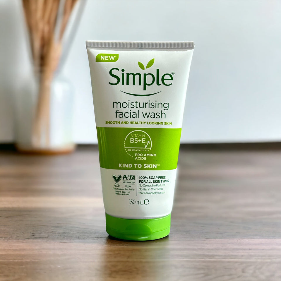 SIMPLE KIND TO SKIN MOISTURISING FACIAL WASH