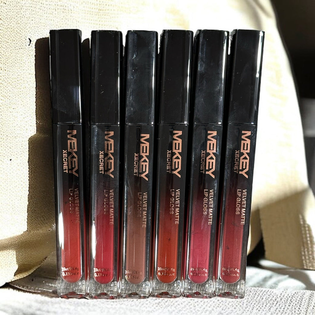 MEKEYXECRET VELVET MATTE LIQUID LIPGLOSS