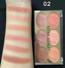 Miss Rose 6 Color Blush (New)