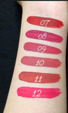 Miss Rose New Matte Lip Gloss pack of 6