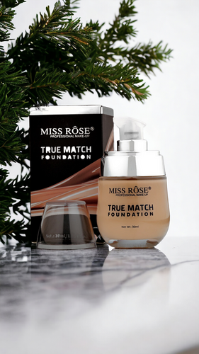 Miss Rose Round True Match Foundation