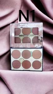 Miss Rose 6 in 1 Blush Glow Kit