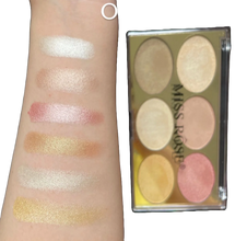 Miss rose Gilded Ellipse highlighters Kit