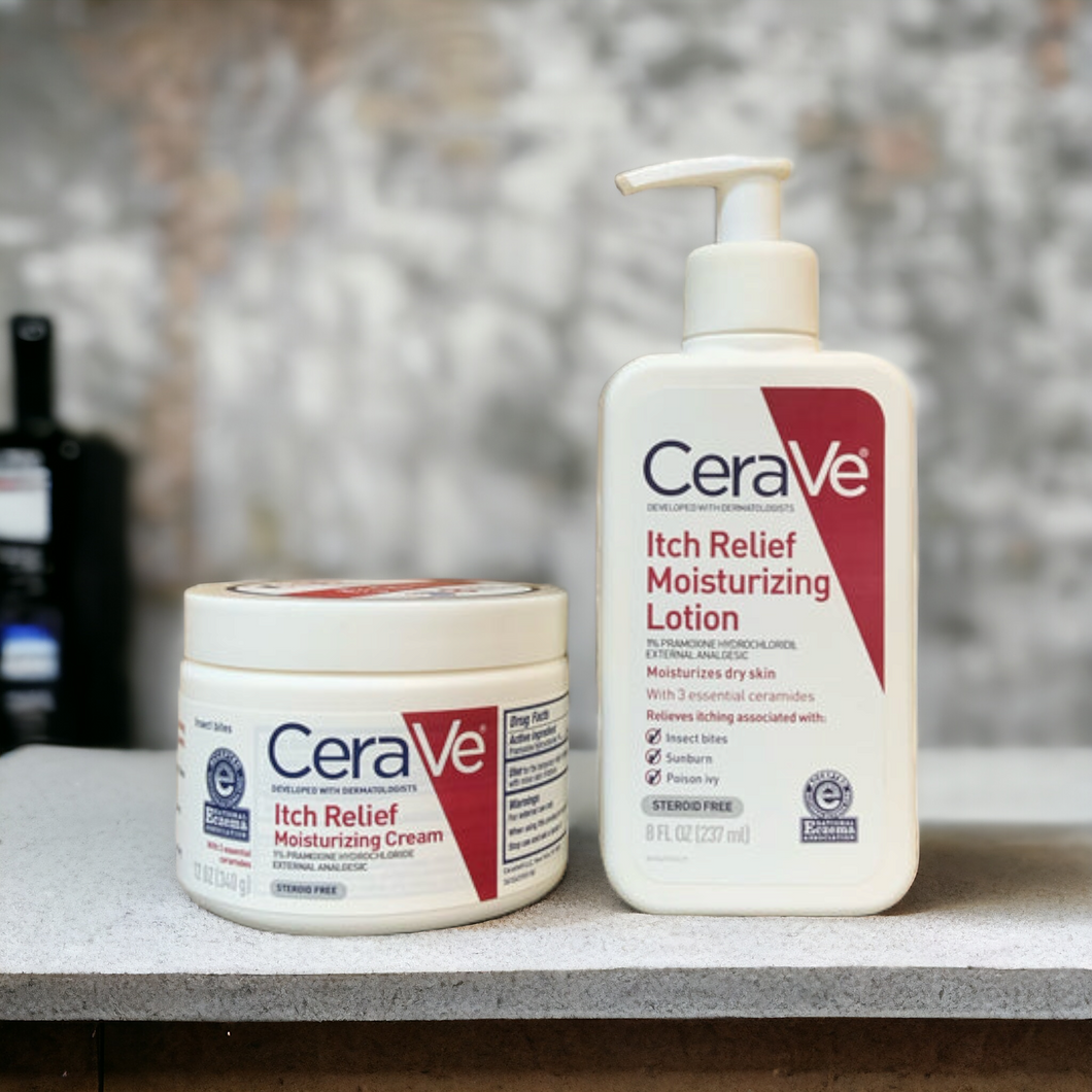 CERAVE ITCH RELIEF MOISTURISING LOTION & CREAM