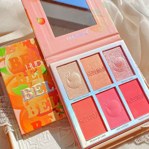 HUDAMOJI BELLINI HIGHLIGHTER & BLUSHER PALETTE